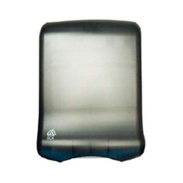 Towel Dispenser C-Fold / Multifold Tork Plastic Smoke Grey Ea